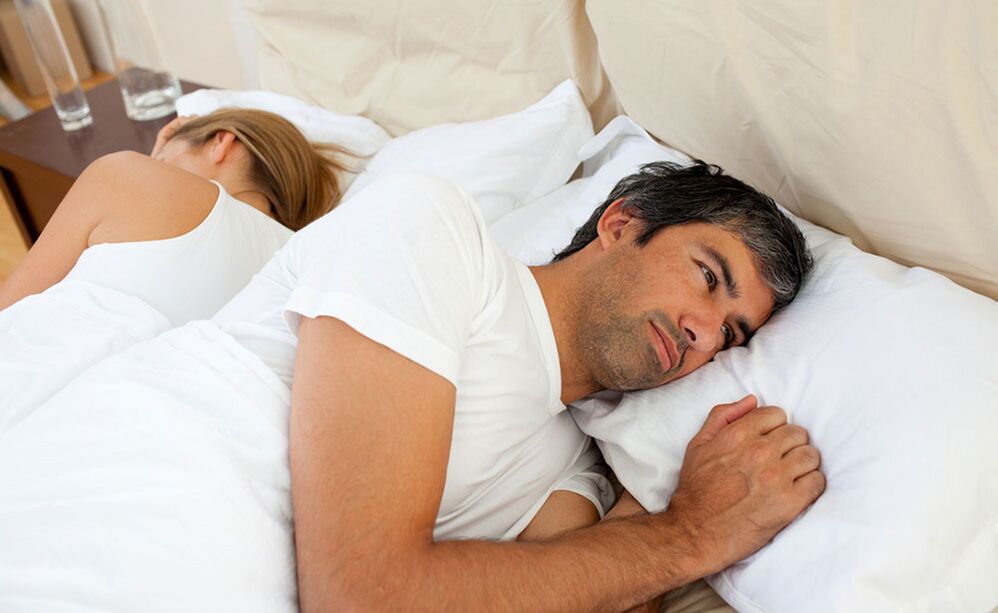 Ένας άντρας έχει προβλήματα ισχύος